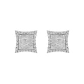 0.25 Ct Round Diamond Earrings For Women In Sterling Silver Stylish Ladies Jewelry Gift