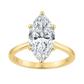 14K YELLOW GOLD 3.00CT MARQUISE DIAMOND LADIES SOLITAIRE RING (CENTER STONE MARQUISE DIAMOND 3CT
