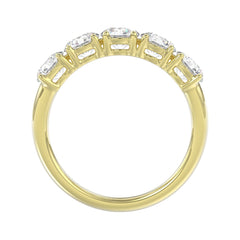 14K YELLOW GOLD 2.00CT ROUND DIAMOND LADIES BAND