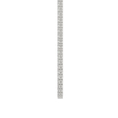 14K WHITE GOLD 10 1/3CT 18 INCH ROUND DIAMOND LADIES TENNIS NECKLACE