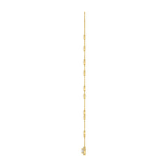 14K YELLOW GOLD 2 1/4CT ROUND/OVAL DIAMOND LADIES NECKLACE