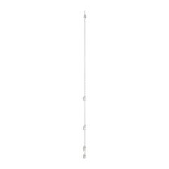 10K WHITE GOLD 1.00CT ROUND DIAMOND LADIES NECKLACE