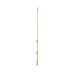 14K YELLOW GOLD 1 1/2CT ROUND DIAMOND LADIES NECKLACE