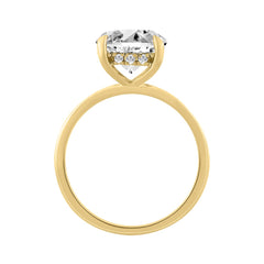 14K YELLOW GOLD 3.00CT ROUND DIAMOND LADIES RING 