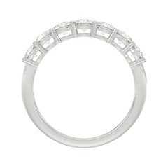 14K WHITE GOLD 1 1/2CT ROUND DIAMOND LADIES BAND