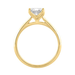 14K YELLOW GOLD 2.00CT RADIANT DIAMOND LADIES SOLITAIRE RING