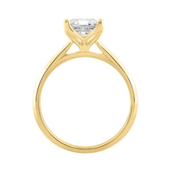 14K YELLOW GOLD 3.00CT RADIANT DIAMOND LADIES SOLITAIRE RING