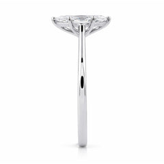 14K WHITE GOLD 1.00CT MARQUISE DIAMOND LADIES SOLITAIRE RING (CENTER STONE MARQUISE DIAMOND 1CT