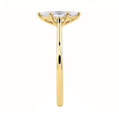 14K YELLOW GOLD 1.00CT MARQUISE DIAMOND LADIES SOLITAIRE RING (CENTER STONE MARQUISE DIAMOND 1CT