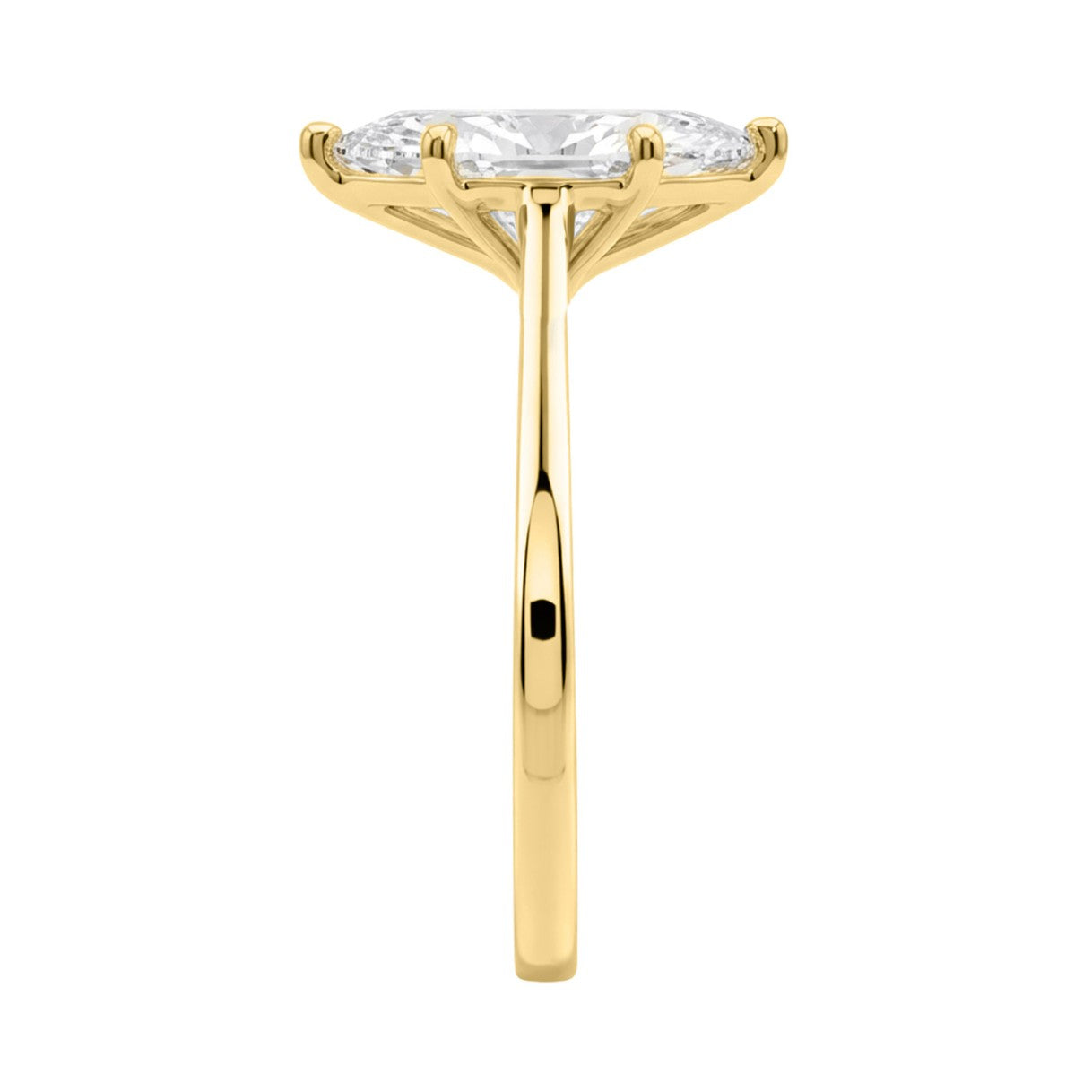 14K YELLOW GOLD 2.00CT MARQUISE DIAMOND LADIES SOLITAIRE RING (CENTER STONE MARQUISE DIAMOND 2.00CT)