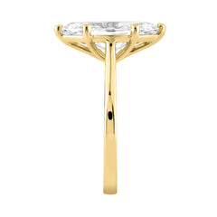 14K YELLOW GOLD 2 1/2CT MARQUISE DIAMOND LADIES SOLITAIRE RING (CENTER STONE MARQUISE DIAMOND 2 1/2CT