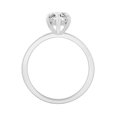14K WHITE GOLD 2.00CT MARQUISE/ROUND DIAMOND LADIES RING (CENTER STONE MARQUISE DIAMOND 2.00CT)