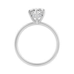 14K WHITE GOLD 3 1/6CT MARQUISE DIAMOND LADIES RING (CENTER STONE MARQUISE DIAMOND 3.00CT)