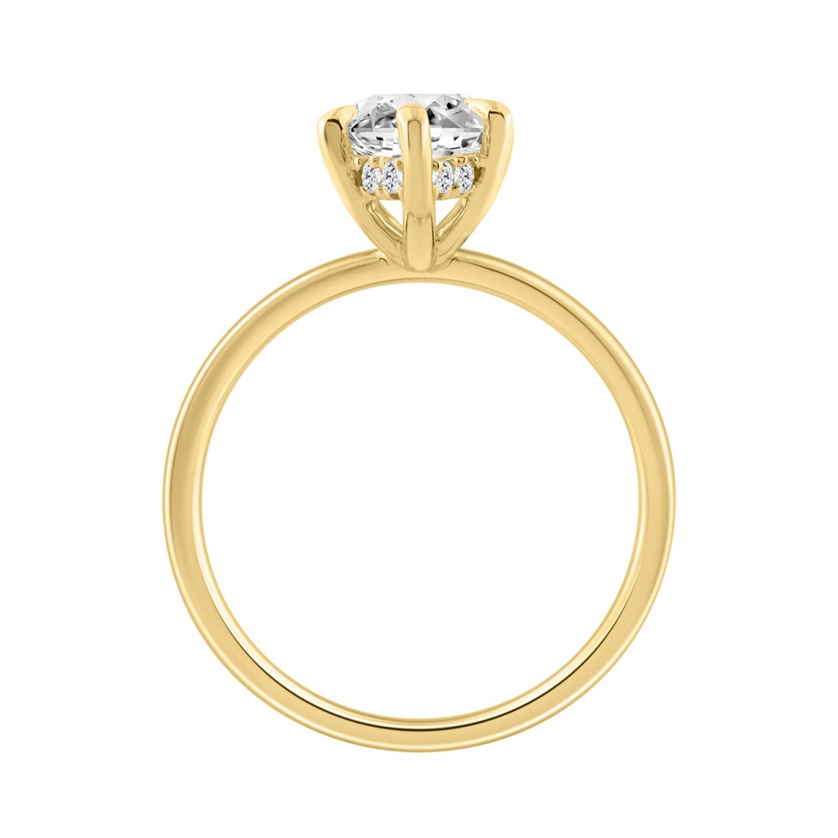 14K YELLOW GOLD 3 1/6CT MARQUISE DIAMOND LADIES RING (CENTER STONE MARQUISE DIAMOND 3.00CT)