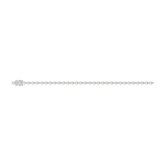 Elegant Pear Shape Diamond Ladies Tennis Bracelet in 14K White Gold 3 1/2CT (Color F-G -Clarity VS1/VS2)